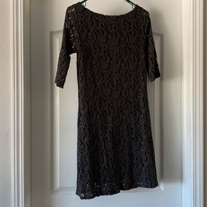 Lace slip dress